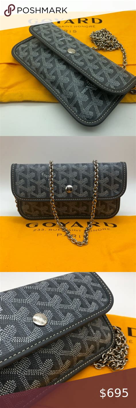 goyard sac homme|goyard wallet on a chain.